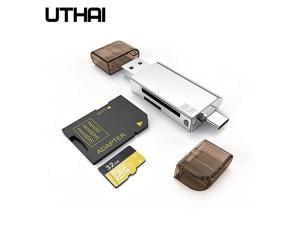 C06 Card Reader USB3.0 SD/Micro SD TF OTG Smart Memory Card Adapter for Laptop Type C/Lightning Cardreaders Converter