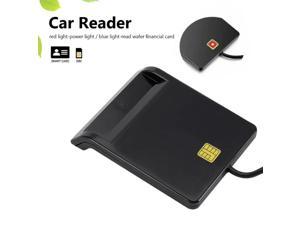 Multi-function Portable USB 2.0 Intelligent Card Reader Affordable Easy Use for DNIE ATM CAC IC ID Bank SIM Card Reader
