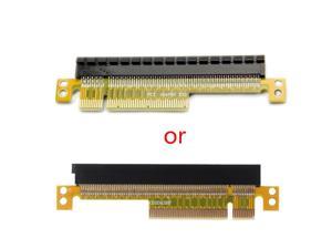 PCI Express Riser Card x8 to x16 Left Slot Adapter For 1U Servers