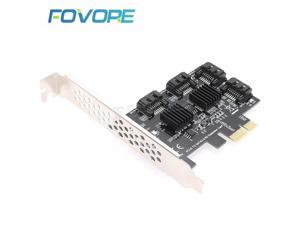 PCI e PCIE to SATA Card PCI-E Adapter PCI Express to SATA 3 Converter 4 Port SATA III 6G Expansion Controller Card Adapter IPFS PCI e PCIE to SATA Card PCI-E Adapter PCI Express to SATA 3 Converter 4 Port SATA III 6G Expansion Controller Card Adapter IPFS