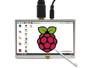 5 Inch LCD HDMI Touch Screen Raspberry Pi 3 Display LCD HDMI Monitor 800x480 for Banana Pi Raspberry Pi 3 / 2 Model B / B+