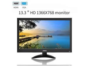 13.3" 1366x768 portable HD monitor pc LCD TV Display with HDMI VGA USB AV BNC 12/10.1 inch gaming monitor