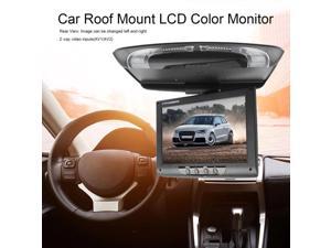 9 inch 800*480 Screen Car Roof Mount LCD Color Monitor Flip Down Screen Overhead Multimedia Video Ceiling Roof mount Display