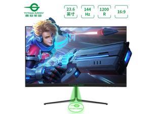 24 inch game computer 144hz 1080P desktop display 1200R curved full HD PC monitor