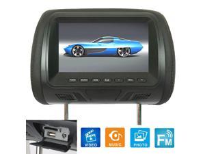 7 Inch Car Seat Back Headrest LCD Display Remote Control MP5 Player Monitor Dvd Player For Car pantalla