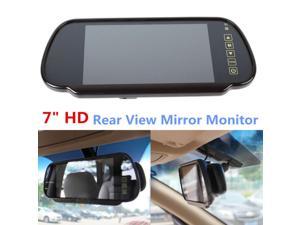 7" COLOR TFT-LCD REAR VIEW BACKUP MIRROR MOUNT MONITOR 