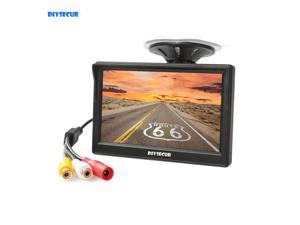 5" TFT LCD Display Reversing Backup Rear View Car Monitor with Suction Cup and Bracket for MPV SUV Horse Lorry