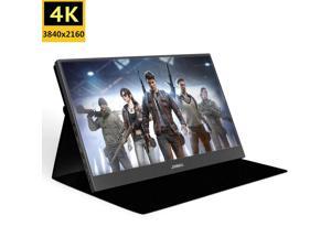 18.4 Inch FHD 3840X2160 4K IPS Portable Gaming Monitor for Game Consoles PS3 PS4 Macbook 13.3" Mini PC Computer with USB-C Ports