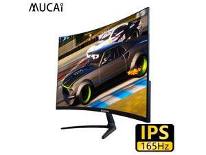 24 inch curved PC monitor computer desktop 144Hz IPS screen 165Hz HD ultra thin gaming lcd display /DP