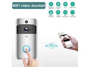 Wireless Doorbell Video Door Phone IP Camera Door Bell Ring IR Alarming Security Camera Two Way Audio for House Apartment