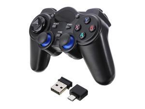 24G Wireless gamepad Pro controller Double Shock Antisweat joypad With USB Adapter for Android Tablets PC TV Box