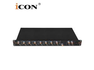 Umix 1010 rack external sound card metal structure 24-Bit 96/192KHz 10-In/10-Out full duplex recording