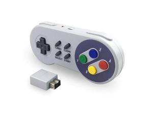 2.4G Wireless Controller Gaming Joystick Joypad Gamepad for NES (SNES)Super Nintendo Classic MINI Game Accessories Color Button