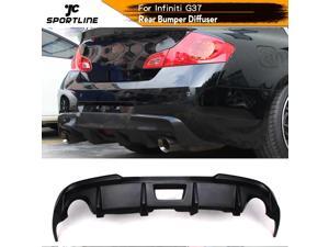 Car Rear Bumper Lip Diffuser Spoiler for Infiniti G35 G37 Base Sedan Journey Sedan 4D 2010 2011 2012 2013 Car Rear Bumper Lip Diffuser Spoiler for Infiniti G35 G37 Base Sedan Journey Sedan 4D 2010 2011 2012 2013