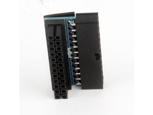 24Pin 90 degree 24-pin to 24-pin power plug adapter motherboard motherboard power connector modular chassis wiring routing 24Pin 90 degree 24-pin to 24-pin power plug adapter motherboard motherboard power connector modular chassis wiring routing
