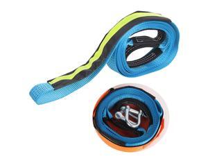 5M 8Tons Durable With Hooks Recovery Winch Sling Emergency Rope Heavy Duty Off Road Polyester Blue Car Tow Strap High Strength 5M 8Tons Durable With Hooks Recovery Winch Sling Emergency Rope Heavy Duty Off Road Polyester Blue Car Tow Strap High Strength