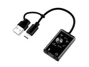 Headset 7.1 External Sound Card for Laptop USB Audio 3D Sound Card Microphone Headset 7.1 External Sound Card for Laptop USB Audio 3D Sound Card Microphone