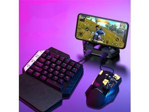 For PUBG Mobile Gamepad Bluetooth 5.0 Gaming Controller Keyboard Mouse Converter for Android/IOS Mobile Tablet Game Accessories