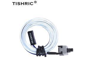 TISIRIC 2018 10pcs 50cm Host Motherboard Computer PC Power Switch button SW On/OFF Cable Reset Adapter Cord Mining Miner TISIRIC 2018 10pcs 50cm Host Motherboard Computer PC Power Switch button SW On/OFF Cable Reset Adapter Cord Mining Miner