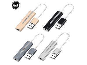 External USB Sound Card USB to 2 in 1 3.5mm Jack 7.1 Adapter 3D Audio Headset Microphone MIC Dual Function Adapter for pc laptop External USB Sound Card USB to 2 in 1 3.5mm Jack 7.1 Adapter 3D Audio Headset Microphone MIC Dual Function Adapter for pc laptop