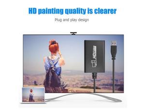 TV Tuner Card with Mic 1080P 60fps HDMI to USB 3.0 Game Imput Conveninently Simple Installation for Xbox PS3 PS4 TV Tuner Card with Mic 1080P 60fps HDMI to USB 3.0 Game Imput Conveninently Simple Installation for Xbox PS3 PS4