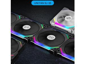 UNI FAN SL120 Cable Free ,PIN To PIN Contact Point For Receiving Power And Signal,DESIGNATED CABLE MODULES,Black ,White UNI FAN SL120 Cable Free ,PIN To PIN Contact Point For Receiving Power And Signal,DESIGNATED CABLE MODULES,Black ,White
