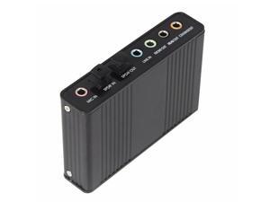 USB Sound Card 6 Channel 5.1  SPDIF Optical Digital Sound Card Stereo Audio Adapter For PC Computer Laptop