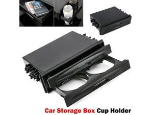 Auto Cup Holder Drink Bottle Stand Double/Single Din Radio Pocket Organizer Universal Storage Rack Accessories Mount Auto Cup Holder Drink Bottle Stand Double/Single Din Radio Pocket Organizer Universal Storage Rack Accessories Mount