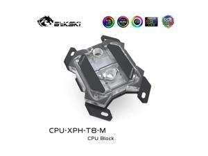 CPU Cooler For AMD Ryzen 3/5/7 AM2 ,AM2+,AM3,AM3+AM4 ,Ryzen ThreadRipper Processor Water Block ,RGB ,ARGB ,CPU-XPH-T8-M
