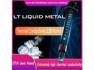 Liquid Metal Thermal Conductive Paste Grease for CPU GPU Cooling Liquid Ultra 128W/mK 1.5g 3g Compound Grease for Cooling