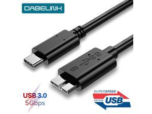 B USB C 3.0 Cable 5Gbps External Hard Drive Disk HDD Cable for Samsung S5 Note3 Toshiba WD Seagate HDD Data USB3.1 Cables
