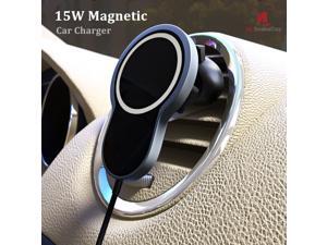 Magnetic Wireless Car Charger Holder For iPhone 12 Pro Max Ni Magsafe Fast Charging Wireless Charger Car Bracket Magnetic Wireless Car Charger Holder For iPhone 12 Pro Max Ni Magsafe Fast Charging Wireless Charger Car Bracket