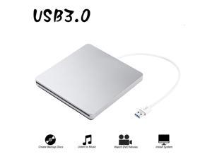 USB 3.0 Slot Load Drive External DVD Player CD/DVD RW Burner Writer Recorder Superdrive For Apple Mac Laptop PC Win Notebook