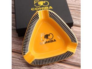 Home Portable Ceramic Tobacco 3 Cigars Gadgets Cigarette Ashtrays Holder Home Portable Ceramic Tobacco 3 Cigars Gadgets Cigarette Ashtrays Holder