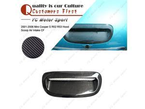Accessories bon Fiber Hood Scoop Fit For 2001-2006 Mini Cooper S R52 R53 Hood Bonnet Air Intake Accessories bon Fiber Hood Scoop Fit For 2001-2006 Mini Cooper S R52 R53 Hood Bonnet Air Intake