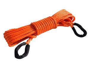 3/8" * 50ft Synthetic Winch Rope Extension,10mm ATV Winch Cable, Synthetic Rope,Towing Rope for Offroad Auto Parts 3/8" * 50ft Synthetic Winch Rope Extension,10mm ATV Winch Cable, Synthetic Rope,Towing Rope for Offroad Auto Parts