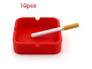 10pcs Smoking Accessories Bendable Flexible Soft Cigar Ash Tray Portable Rubber Silicone Square Weed Ashtrays Cigarette Holder 10pcs Smoking Accessories Bendable Flexible Soft Cigar Ash Tray Portable Rubber Silicone Square Weed Ashtrays Cigarette Holder