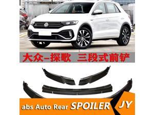 For Volkswagen T-ROC Body kit spoiler 2014-2020 T-ROC ABS Rear lip rear spoiler front Bumper Diffuser Bumpers Protector For Volkswagen T-ROC Body kit spoiler 2014-2020 T-ROC ABS Rear lip rear spoiler front Bumper Diffuser Bumpers Protector