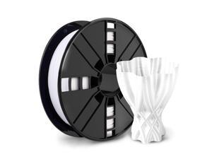 3D Printer Filament - White 1.75mm PETG Filament, PETG 1kg(2.2lbs), Dimensional Accuracy +/- 0.03mm 3D Printer Filament - White 1.75mm PETG Filament, PETG 1kg(2.2lbs), Dimensional Accuracy +/- 0.03mm