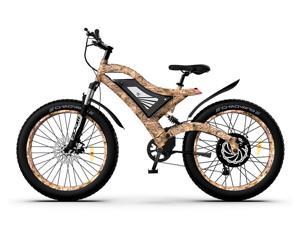 Refurbish AOSTIRMOTOR S18-1500W 26" Electric Bicycle with 48V 15AH Battery