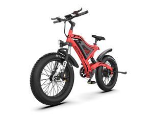 AOSTIRMOTOR Mini Electric Bicycle S18-MINI-Red AOSTIRMOTOR Mini Electric Bicycle S18-MINI-Red