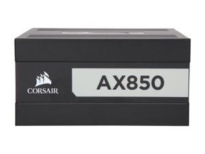 850W CORSAIR AX Power Supply Series AX850 CP-9020151-NAATX12V 80 PLUS TITANIUM Certified Full Modular Power Supply 850W CORSAIR AX Power Supply Series AX850 CP-9020151-NAATX12V 80 PLUS TITANIUM Certified Full Modular Power Supply