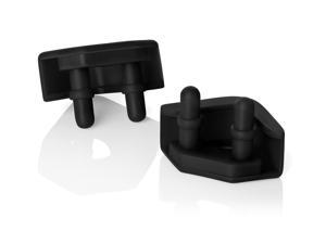 Noctua NA-SAVP5 chromax.black, Anti-Vibration Pads for 92mm & 80mm Noctua Fans (16-pack, Black)