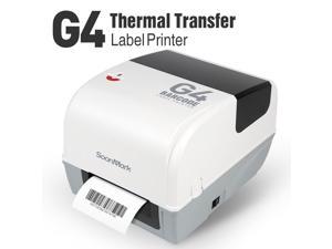 Zebra S4M Industrial Direct Thermal Label Printer S4M3N-2501-4100D USB Peeler 