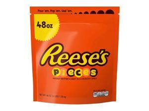 Reese's Pieces Candy 3 pounds Crunchy Shell, Creamy Peanut Butter And Rich Milk Chocolate