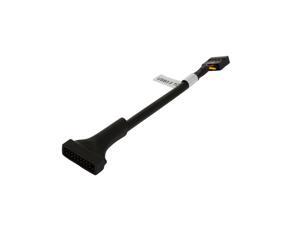 6 inch Black USB 2.0 9Pin Motherboard Female header to USB 3.0 20pin Male Adapter Cable,F/M Female to Male 6 inch Black USB 2.0 9Pin Motherboard Female header to USB 3.0 20pin Male Adapter Cable,F/M Female to Male