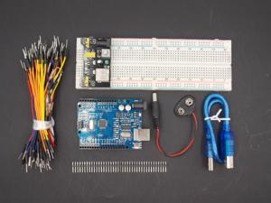 Lejiahong starter Kit Uno R3 MB-102 830 points Breadboard, 65 Flexible jumper wires , USB Cable and 9V Battery Connector Lejiahong starter Kit Uno R3 MB-102 830 points Breadboard, 65 Flexible jumper wires , USB Cable and 9V Battery Connector