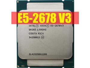 Lejiahong for intel Xeon Processor E5 2678 V3 CPU 2.5G Serve CPU LGA 2011-3 e5-2678 V3 2678V3 PC Desktop processor CPU For X99 motherboard Lejiahong for intel Xeon Processor E5 2678 V3 CPU 2.5G Serve CPU LGA 2011-3 e5-2678 V3 2678V3 PC Desktop processor CPU For X99 motherboard