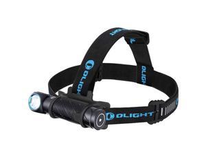 OLIGHT Perun 2 2500 Lumens Rechargeable Headlamp, Multi-Functional Right Angle MCC Waterproof Flashlight with Headband, Perfect for Night Camping, Hiking