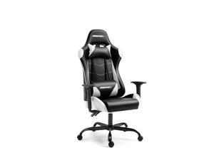 AMINITURE Gaming Chair Racing Style High Back Office Chair Seat Computer Game Chair Height Adjustment Swivel Recliner with Headrest and Lumbar Support AMINITURE Gaming Chair Racing Style High Back Office Chair Seat Computer Game Chair Height Adjustment Swivel Recliner with Headrest and Lumbar Support